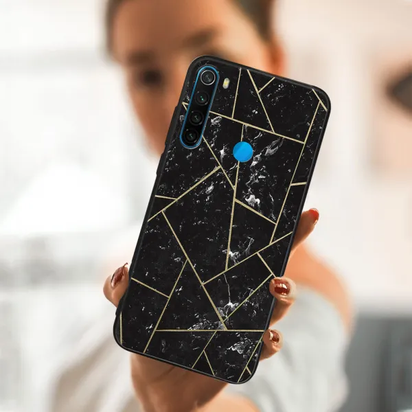 MY ART Ochranný obal Xiaomi Redmi Note 8 -POLYGONAL (150)