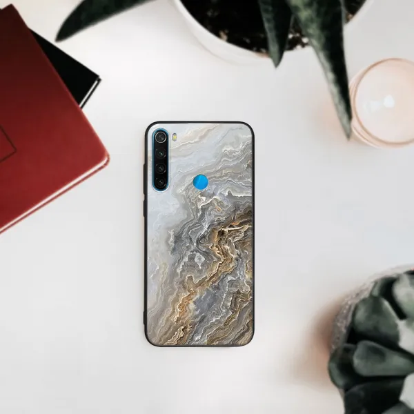 MY ART Ochranný obal Xiaomi Redmi Note 8 -BEIGE (151)