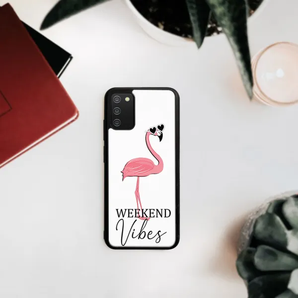 MY ART Ochranný obal Samsung Galaxy A02s -VIBES (128)