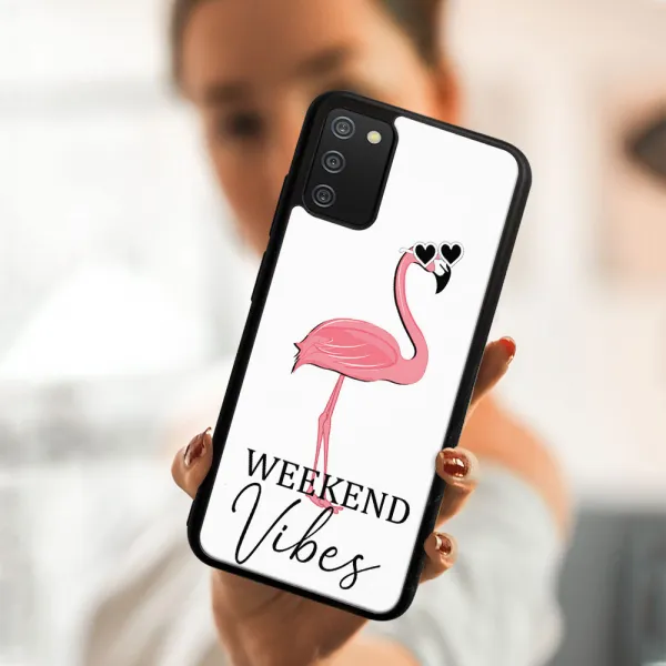 MY ART Ochranný obal Samsung Galaxy A02s -VIBES (128)