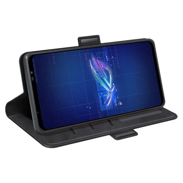 SIDE Peňaženkové puzdro pre Asus Rog Phone 6 čierne