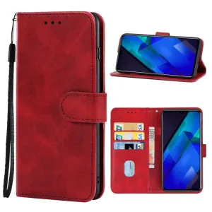 SMOOTH Peňaženkové puzdro pre Infinix Note 12 červený