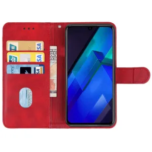SMOOTH Peňaženkové puzdro pre Infinix Note 12 červený