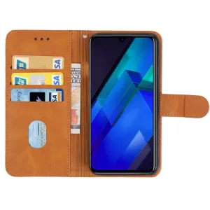SMOOTH Peňaženkové puzdro pre Infinix Note 12 hnedý