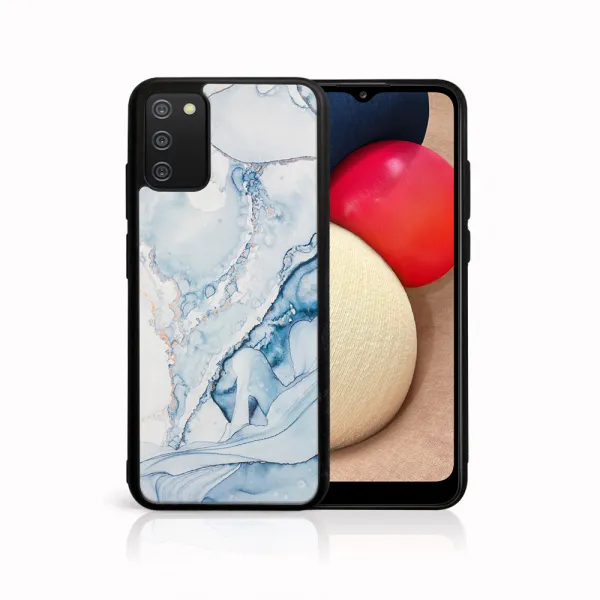 MY ART Ochranný obal Samsung Galaxy A02s -LIGHT BLUE (149)