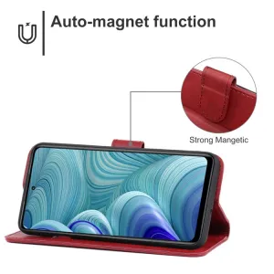 SMOOTH Peňaženkové puzdro pre Infinix Hot 11S / Hot 11S NFC červený