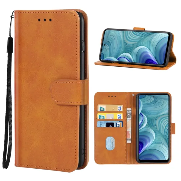 SMOOTH Peňaženkové puzdro pre Infinix Hot 11S / Hot 11S NFC hnedý
