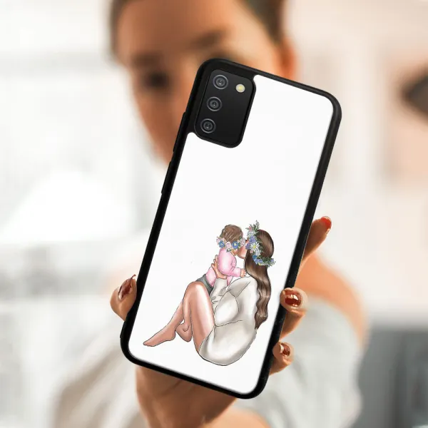 MY ART Ochranný obal Samsung Galaxy A02s-BABY GIRL (111)