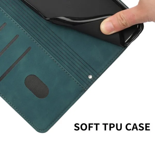 ART SMILE Peňaženkový kryt so šňúrkou Tecno Camon 18 zelený