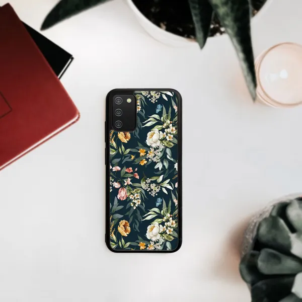 MY ART Ochranný obal Samsung Galaxy A02s -FLORAL (158)