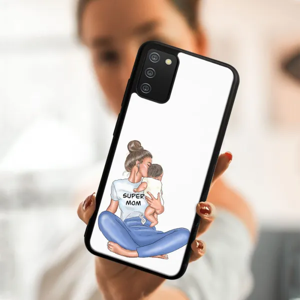 MY ART Ochranný obal Samsung Galaxy A02s-SUPERMOM (112)