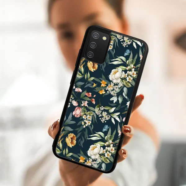 MY ART Ochranný obal Samsung Galaxy A02s -FLORAL (158)