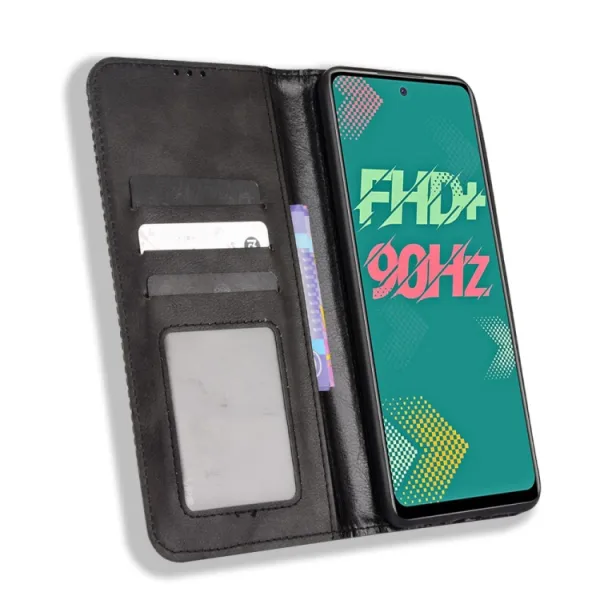BUSINESS Peňaženkový kryt pre Infinix Hot 11S / Hot 11S NFC čierny