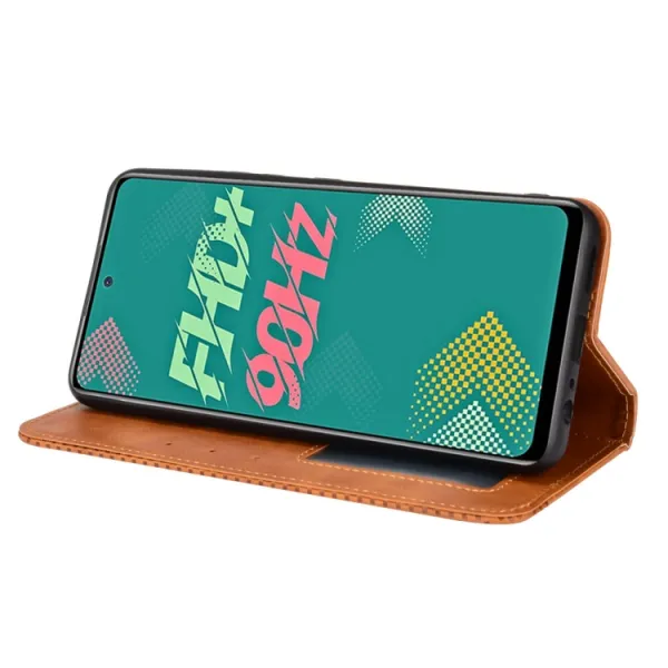 BUSINESS Peňaženkový kryt pre Infinix Hot 11S / Hot 11S NFC hnedý