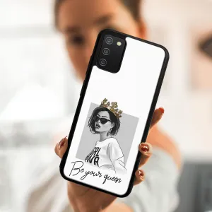 MY ART Ochranný obal Samsung Galaxy A02s -QUEEN (139)