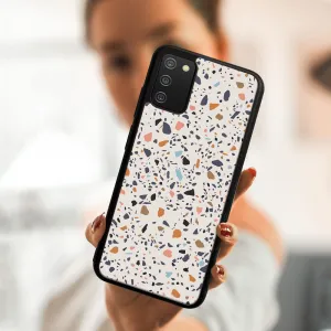 MY ART Ochranný obal Samsung Galaxy A02s -BEIGE TERRAZZO (162)