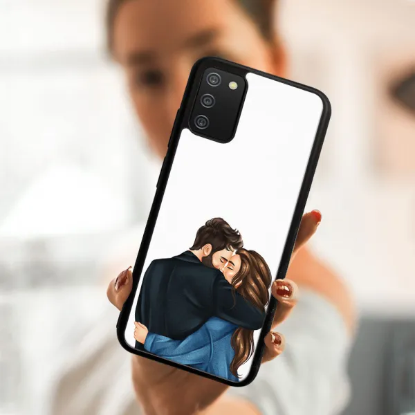 MY ART Ochranný obal Samsung Galaxy A02s-COUPLE (117)