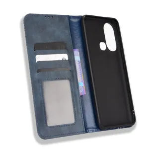 BUSINESS Peňaženkový kryt pre Infinix Hot 11S / Hot 11S NFC modrý
