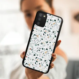 MY ART Ochranný obal Samsung Galaxy A02s -GREY TERRAZZO (163)