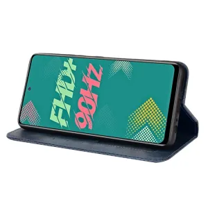 BUSINESS Peňaženkový kryt pre Infinix Hot 11S / Hot 11S NFC modrý