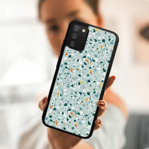 MY ART Ochranný obal Samsung Galaxy A02s -BLUE TERRAZZO (164)