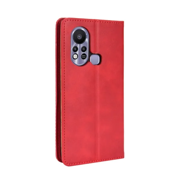 BUSINESS Peňaženkový kryt pre Infinix Hot 11S / Hot 11S NFC červený