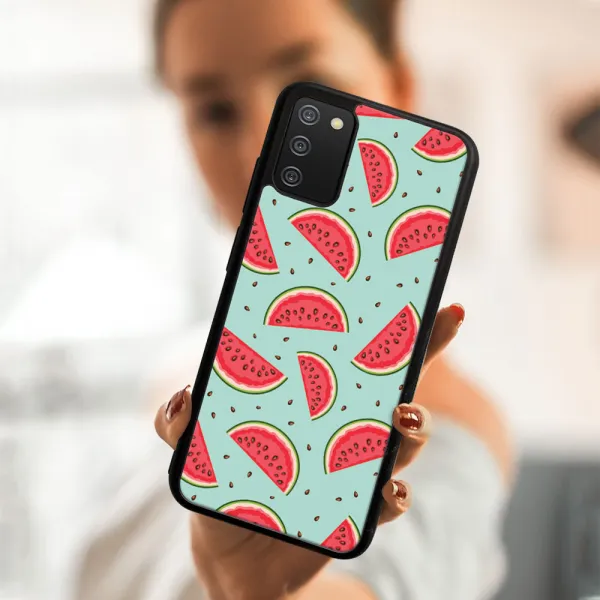 MY ART Ochranný obal Samsung Galaxy A02s -WATERMELON (120)