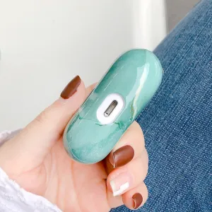 MARBLE Puzdro pre Airpods Pro 2 zelené