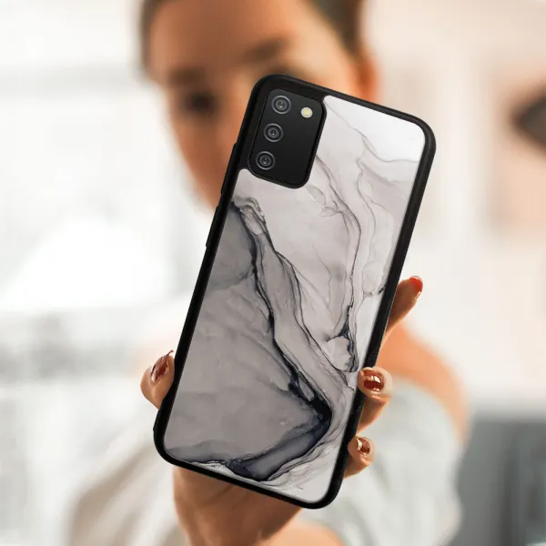 MY ART Ochranný obal Samsung Galaxy A02s -BLACK INK (146)