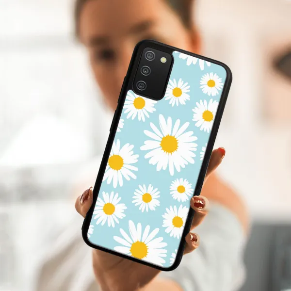 MY ART Ochranný obal Samsung Galaxy A02s -CAMOMILE (124)