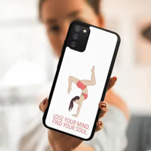 MY ART Ochranný obal Samsung Galaxy A02s -YOGA (125)