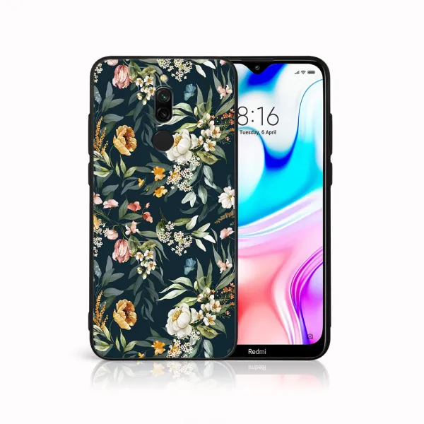 MY ART Ochranný obal Xiaomi Redmi 8 -FLORAL (158)