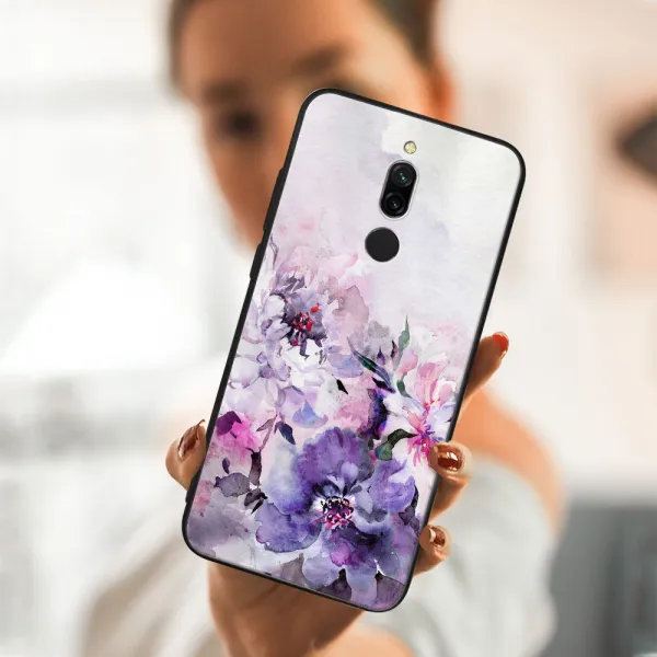 MY ART Ochranný obal Xiaomi Redmi 8 -PEONIES (156)