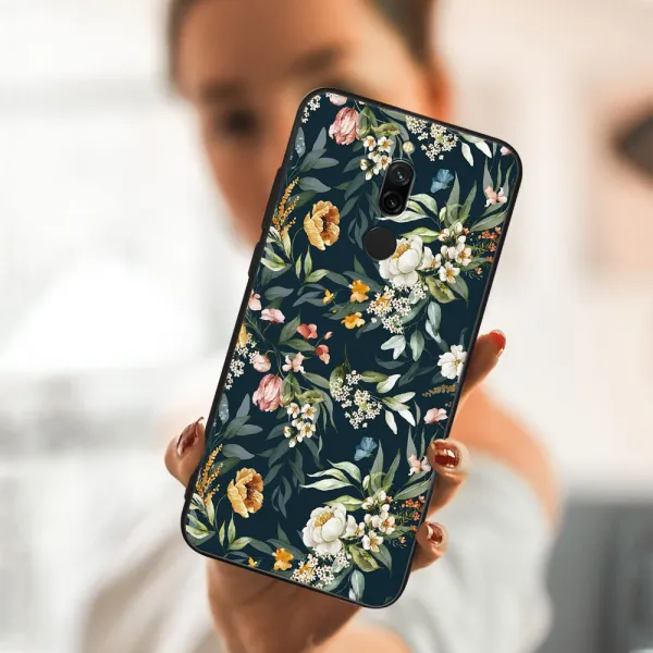 MY ART Ochranný obal Xiaomi Redmi 8 -FLORAL (158)