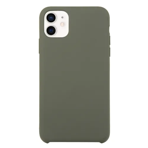 RUBBER Ochranný kryt pre Apple iPhone 14 Plus tmavozelený