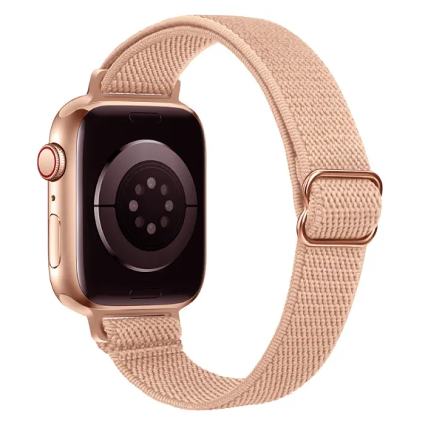 SLIM Remienok Apple Watch Ultra 1 / 2 / 3 (49mm) / 9 / 8 / 7 (45mm) / 6 / SE / 5 / 4 (44mm) / 3 / 2 / 1 (42mm) svetloružový