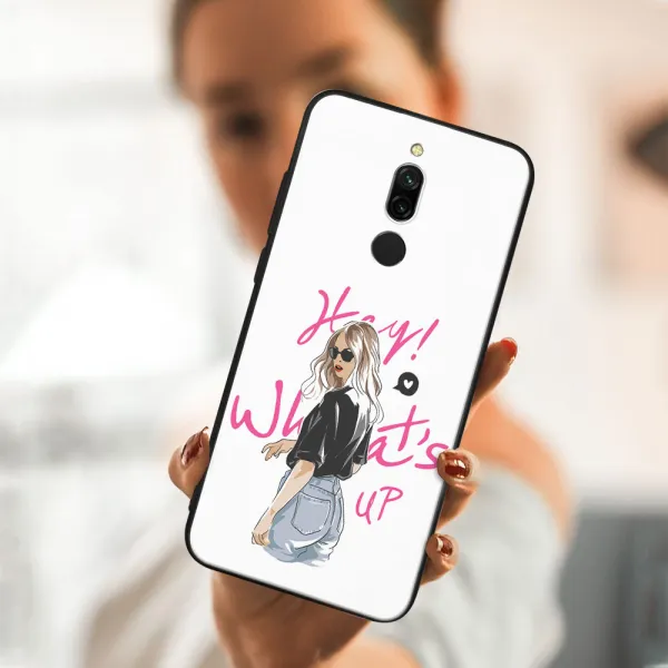 MY ART Ochranný obal Xiaomi Redmi 8 -WHATSUP (132)