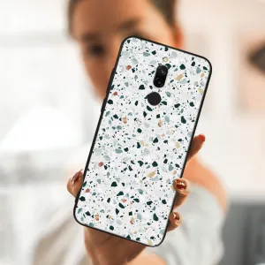 MY ART Ochranný obal Xiaomi Redmi 8 -GREY TERRAZZO (163)