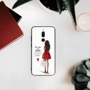 MY ART Ochranný obal Xiaomi Redmi 8 -RED DRESS (137)