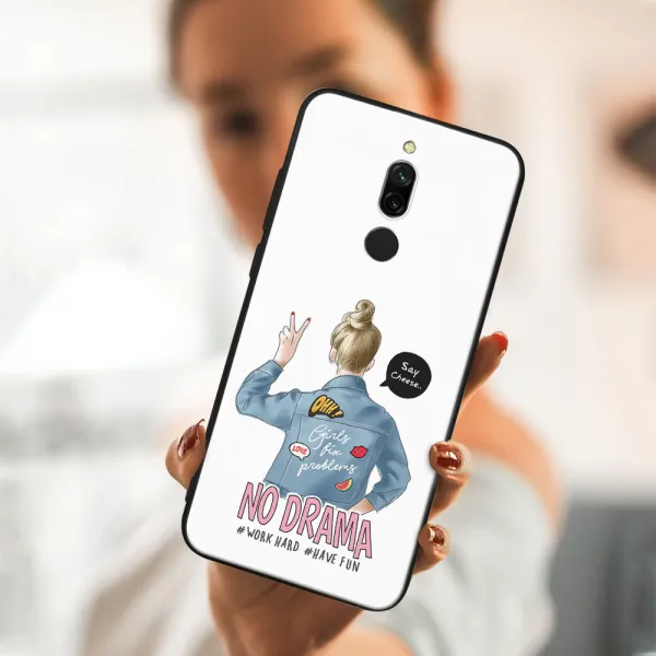 MY ART Ochranný obal Xiaomi Redmi 8 -NO DRAMA (138)