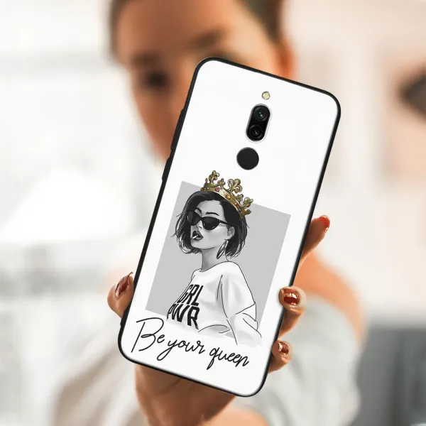 MY ART Ochranný obal Xiaomi Redmi 8 -QUEEN (139)