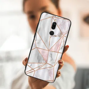 MY ART Ochranný obal Xiaomi Redmi 8 -PINK MARBLE (143)
