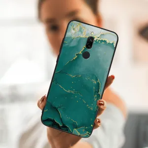 MY ART Ochranný obal Xiaomi Redmi 8 -GREEN MARBLE (145)