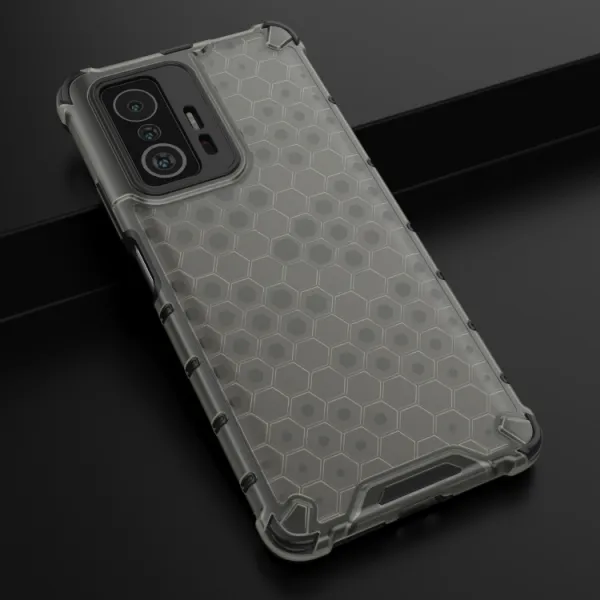HONEYCOMB Ochranný kryt Xiaomi 11T / 11T Pro čierny
