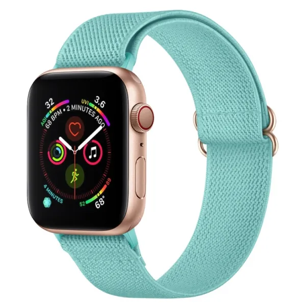 NYLON Remienok pre Apple Watch Ultra 1 / 2 / 3 (49mm) / 9 / 8 / 7 (45mm) zelený