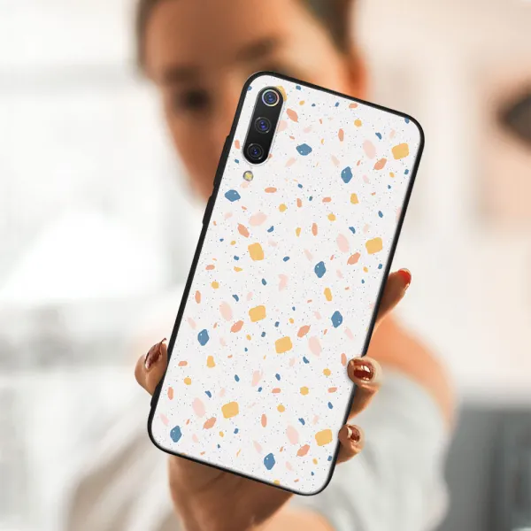 MY ART Ochranný obal Xiaomi Mi 9 SE -ORANGE TERRAZZO (165)