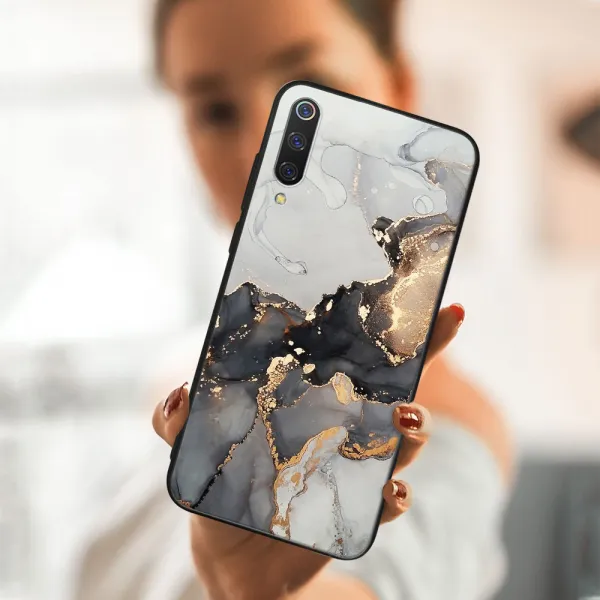 MY ART Ochranný obal Xiaomi Mi 9 SE -GREY MARBLE (140)