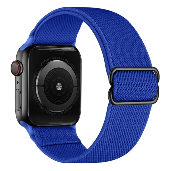NYLON Remienok pre Apple Watch Ultra 1 / 2 / 3 (49mm) / 9 / 8 / 7 (45mm) modrý