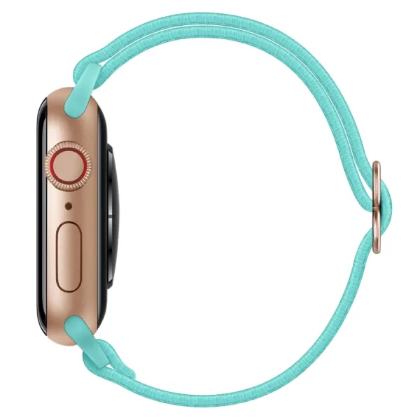 NYLON Remienok pre Apple Watch Ultra 1 / 2 / 3 (49mm) / 9 / 8 / 7 (45mm) zelený