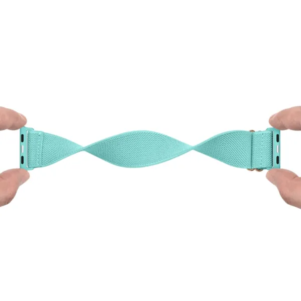 NYLON Remienok pre Apple Watch Ultra 1 / 2 / 3 (49mm) / 9 / 8 / 7 (45mm) zelený